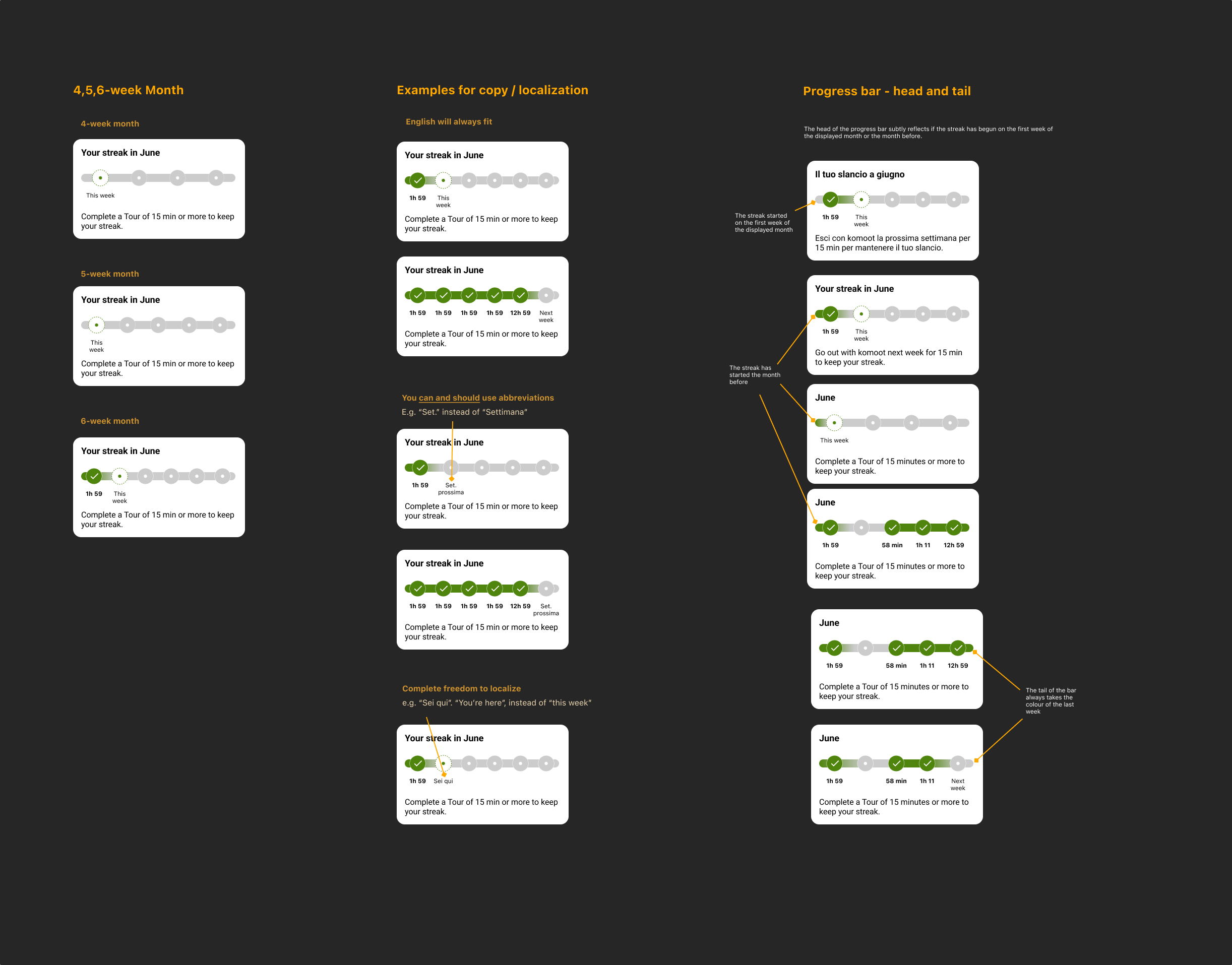 Widget explorations for 5- and 6-week months and localization edge cases