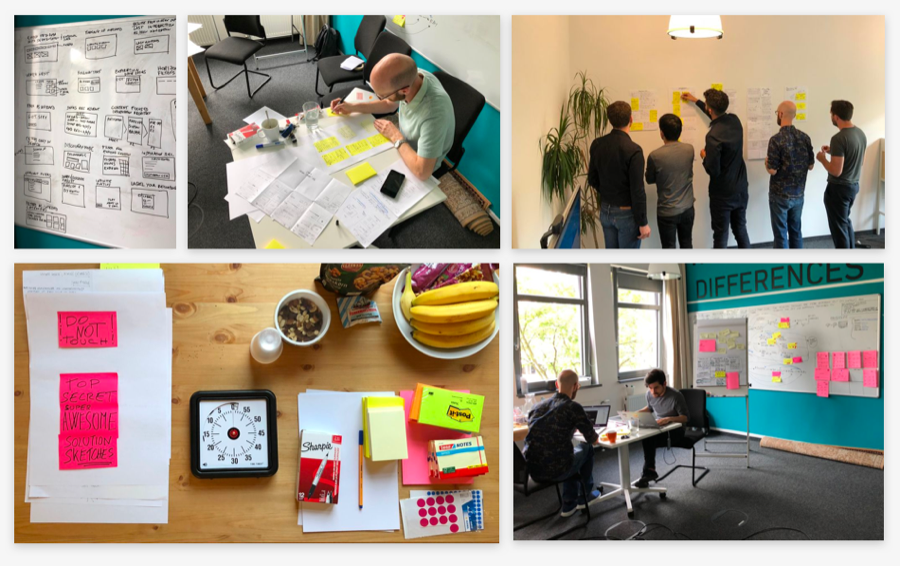 Phases of the Design Sprint workshop