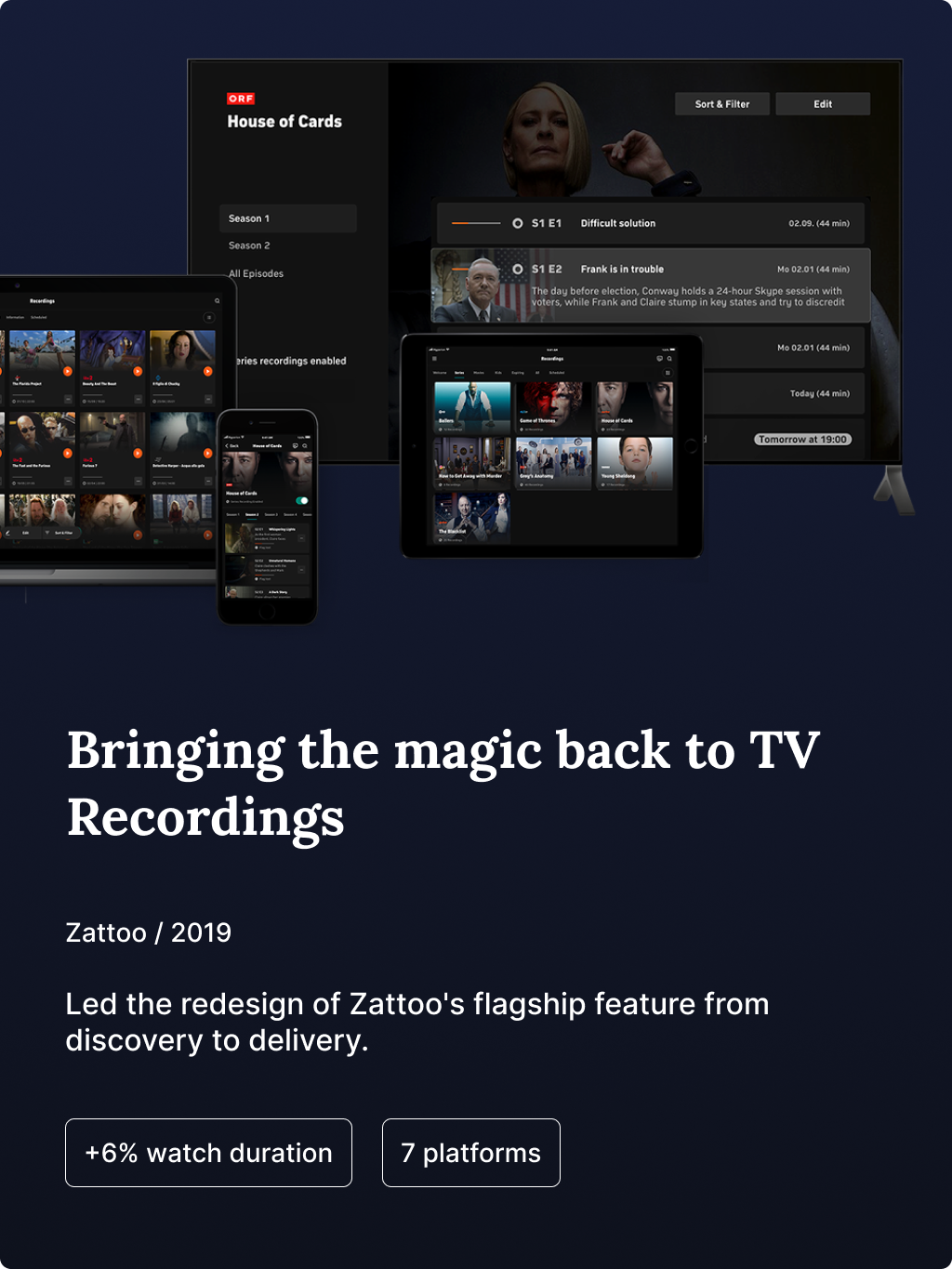 Bringing the magic back to TV Recordings